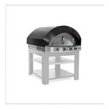 Empero PLF.PLS.D3-S Gazlı Pizza Ve Pide Fırını 80*60 Taşlı-siyah Renk