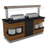 Empero SML.SSC-N.01 Sümela Nefeslikli 1 Chafing Dish Sıcak Servis Ünitesi