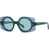 Emporio Armani 0ea 4207 603180 46 Unisex Güneş Gözlüğü - Mavi