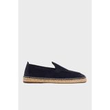 Emporio Armani% 100 Deri Espadril Erkek ESPADRİL EM005854 AF23967 UB117