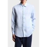 Emporio Armani% 100 Keten Regular Fit Klasik Yaka Uzun Kollu Gömlek Erkek GÖMLEK EM000099 TE10157 O9002