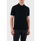 Emporio Armani % 100 Pamuk Gizli Düğmeli Polo Yaka T Shirt Erkek POLO YAKA T SHİRT EM000850 AF12955 UB118 - Lacivert