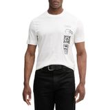 Emporio Armani% 100 Pamuk Regular Fit Bisiklet Yaka Baskılı T Shirt Erkek T SHİRT EM004994 AF24470 U0003