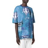 Emporio Armani% 100 Pamuk Regular Fit Bisiklet Yaka T Shirt Erkek T SHİRT 6R1T8P 1J7EZ F713