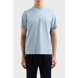 Emporio Armani % 100 Pamuk Regular Fit Bisiklet Yaka T Shirt Erkek T Shirt EM000983 AF13669 U9275 - Açık Mavi - 2XL
