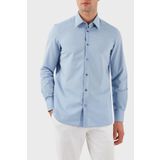 Emporio Armani % 100 Pamuk Regular Fit Düğmeli Uzun Kollu Gömlek Erkek GÖMLEK EM001537 AF14341 F9061