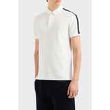 Emporio Armani % 100 Pamuk Slim Fit Polo Yaka T Shirt Erkek Polo Yaka T Shirt 6D1F81 1jcyz 0101 - 3XL - Beyaz