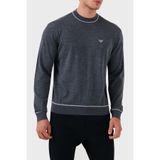 Emporio Armani% 100 Yün Regular Fit Bisiklet Yaka Kazak Erkek KAZAK 6D1MXH 1MJLZ F628