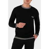 Emporio Armani% 100 Yün Regular Fit Bisiklet Yaka Logolu Kazak Erkek KAZAK EM003387 AF14697 UC001