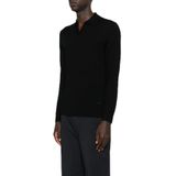 Emporio Armani% 100 Yün Regular Fit Polo Yaka Kazak Erkek POLO YAKA KAZAK EM002479 AF19543 UC001