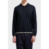 Emporio Armani% 100 Yün Regular Fit Yarım Fermuarlı Polo Yaka Kazak Erkek KAZAK EM001512 AF14158 UB118