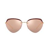 Emporio Armani 2133 30117J 57 Rose Geometrik Çerçeve Unisex Güneş Gözlüğü