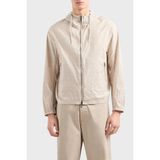 Emporio Armani 3D1BH4 1NNXZ 06G2 - Bej Regular Fit Dik Yaka Mevsimlik Erkek Mont