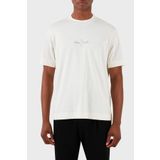 Emporio Armani 3D1TH3 1JOCZ 01A7 Ekru Erkek T-shirt