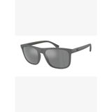 Emporio Armani 4129 50606G 56-19 Gri Erkek Güneş Gözlüğü