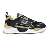 Emporio Armani 7X000308-AF18447-MZ239 Erkek Sneakers Siyah Yeşil