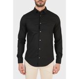 Emporio Armani 8N1C09 1NI9Z 0999 Siyah Erkek Gömlek