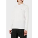 Emporio Armani 8N1TR1 1JRGZ 0100 Beyaz Erkek T-shirt
