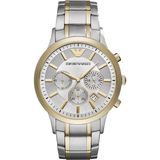 Emporio Armani AR11076 Erkek Kol Saati - Altın - Metalik Gri