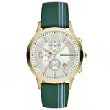 Emporio Armani AR11233 Erkek Deri Kordon Kuvars Saat