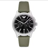 Emporio Armani AR11693 Haki Deri Erkek Kol Saati