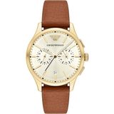 Emporio Armani AR11714 Erkek Kol Saati - Kahverengi