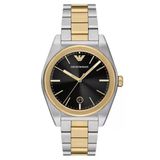 Emporio Armani AR11715 Altın Rengi Metalik Gri Çelik Erkek Kol Saati