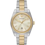 Emporio Armani AR11716 Erkek Kol Saati - Altın - Metalik Gri