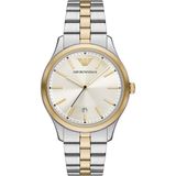 Emporio Armani AR11735 Erkek Kol Saati - Altın - Metalik Gri