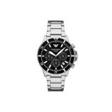 Emporio Armani AR11739 Gri Metalik Çelik Erkek Kol Saati