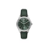 Emporio Armani AR11749 Yeşil Deri Erkek Kol Saati