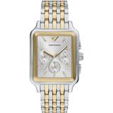 Emporio Armani AR11752 Erkek Kol Saati - Altın - Metalik Gri
