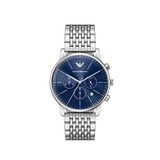 Emporio Armani AR11771 Gri Metalik Çelik Erkek Kol Saati