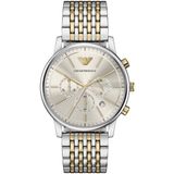 Emporio Armani AR11773 Erkek Kol Saati - Altın - Metalik Gri