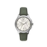 Emporio Armani Ar11801 Deri Erkek Kol Saati - Yeşil
