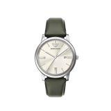 Emporio Armani Ar11811 Deri Erkek Kol Saati - Yeşil