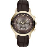 Emporio Armani AR11822 Erkek Kol Saati - Kahverengi