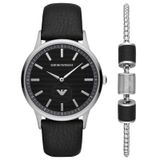 Emporio Armani AR80039 Erkek Kol Saati ve Bileklik Seti