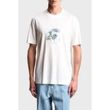 Emporio Armani Baskılı Pamuk Karışımlı Regular Fit Bisiklet Yaka T Shirt Erkek T SHİRT EM005272 AF10017 U0003