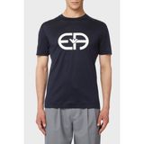 Emporio Armani Baskılı Slim Fit Bisiklet Yaka T Shirt Erkek T Shirt 8N1TF6 1juvz 0920 - Lacivert