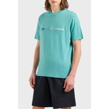 Emporio Armani Bisiklet Yaka Pamuk Regular Fit T Shirt Erkek T Shirt 3D1TG3 1jpzz 0758 - XL - Turkuaz