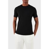 Emporio Armani Bisiklet Yaka Regular Fit Streç T Shirt Erkek T Shirt 8N1Tf0 1Jcdz 0999 - Siyah