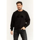 Emporio Armani Bisiklet Yaka Sweatshirt Siyah, 2XL, EM006206AF24380, BLACK, erkek