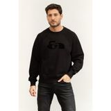 Emporio Armani Bisiklet Yaka Sweatshirt Siyah, M, EM006206AF24380, BLACK, erkek