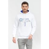 Emporio Armani Bisiklet Yaka Sweatshirt, XL, 856533, beyaz, erkek