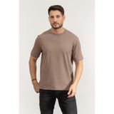 Emporio Armani Bisiklet Yaka T-Shirt, L, EM003011AF10762, Kahverengi, Erkek