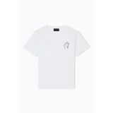 Emporio Armani Bisiklet Yaka T-Shirt, L, EW003970AF10003, Beyaz, Kadın