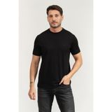 Emporio Armani Bisiklet Yaka T-Shirt, M, EM002832 AF12955, Siyah, Erkek