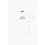 Emporio Armani Bisiklet Yaka T-Shirt, M, EW003628AF13318, Krem, Kadın