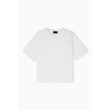 Emporio Armani Bisiklet Yaka T-Shirt, M, EW003867AF10003, Beyaz, Kadın